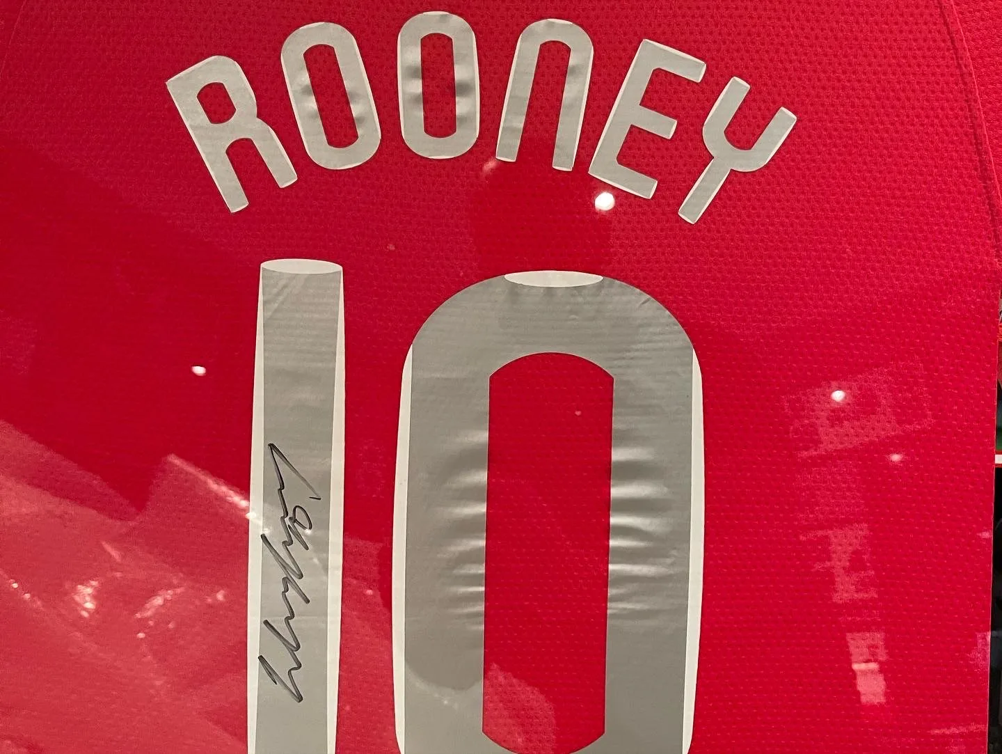 Wayne Rooney Signed Manchester United 2008 Champions League Shirt - Image 2
