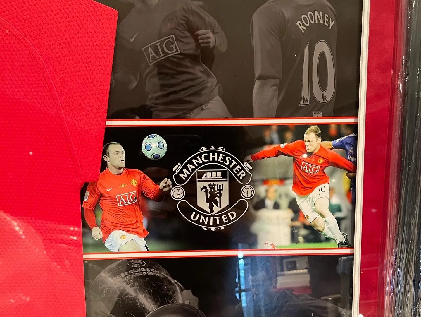 Wayne Rooney Signed Manchester United 2008 Champions League Shirt - Image 3