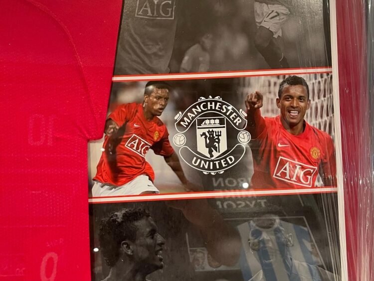 Luis Nani Signed 2008 Manchester United Shirt Official RARE - Image 4