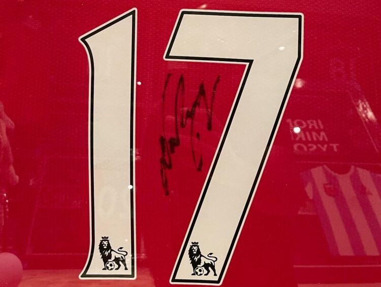 Luis Nani Signed 2008 Manchester United Shirt Official RARE - Image 2