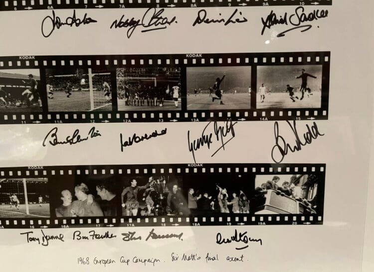 Sir Matt’s Final Summit Signed By Manchester United 1968 Team - Image 4