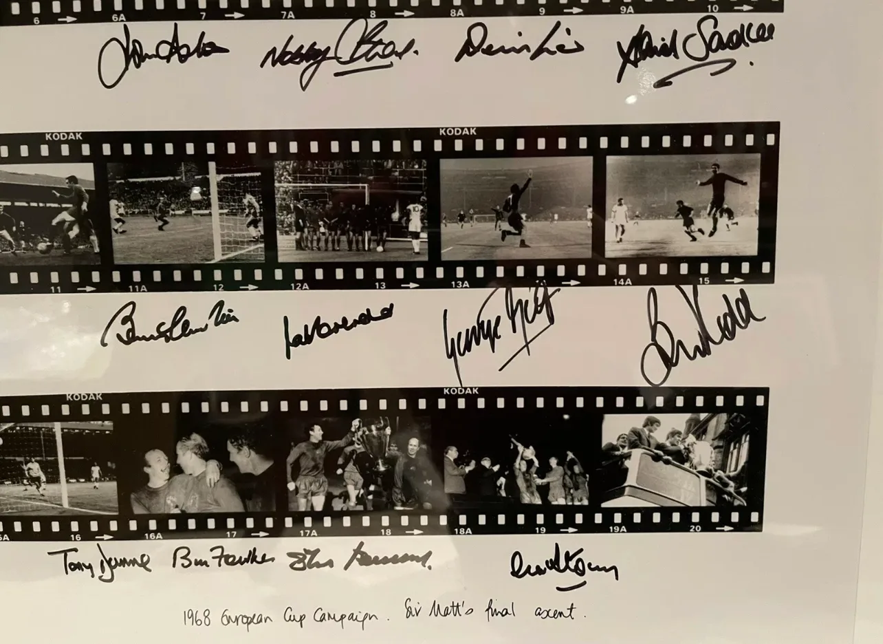 Sir Matt’s Final Summit Signed By Manchester United 1968 Team - Image 4