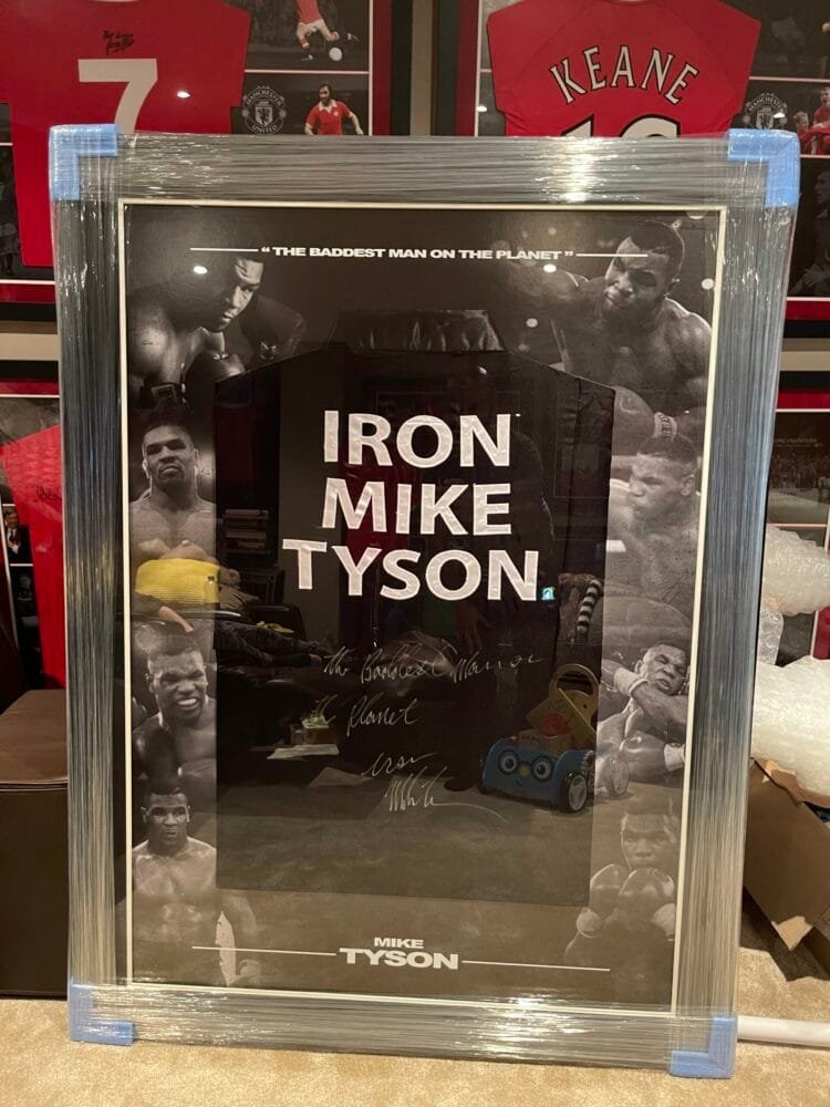 Mike Tyson Signed Boxing Robe