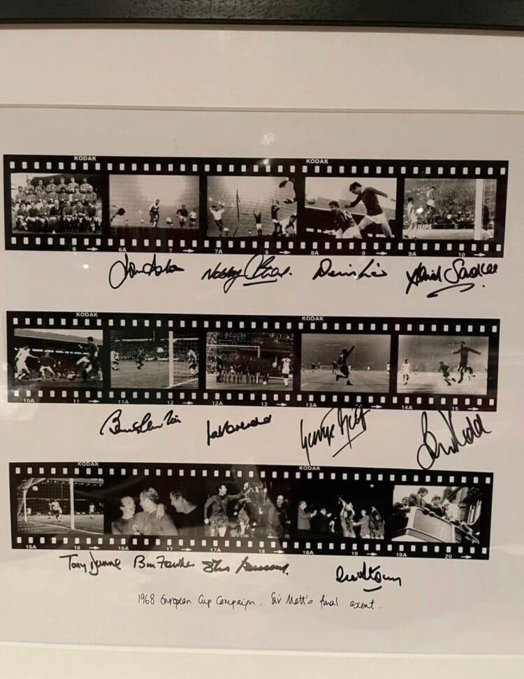 Sir Matt’s Final Summit Signed By Manchester United 1968 Team - Image 2