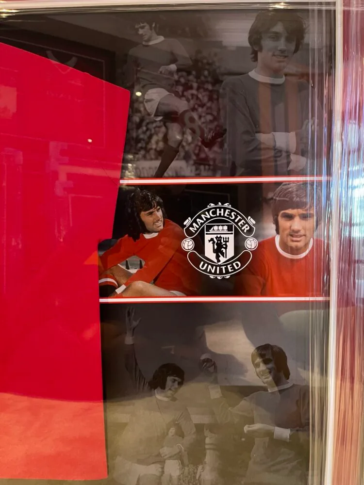 George Best signed Manchester United 1968 shirt - Image 3