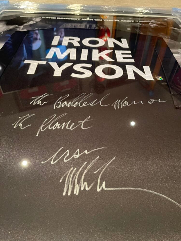 Mike Tyson Signed Boxing Robe - Image 3