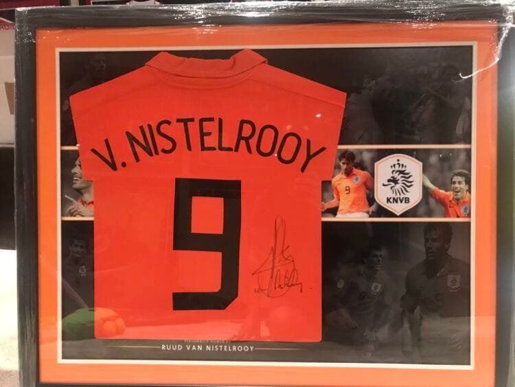 Ruud Van Nistelrooy signed World Cup 2006 Holland Netherlands Shirt
