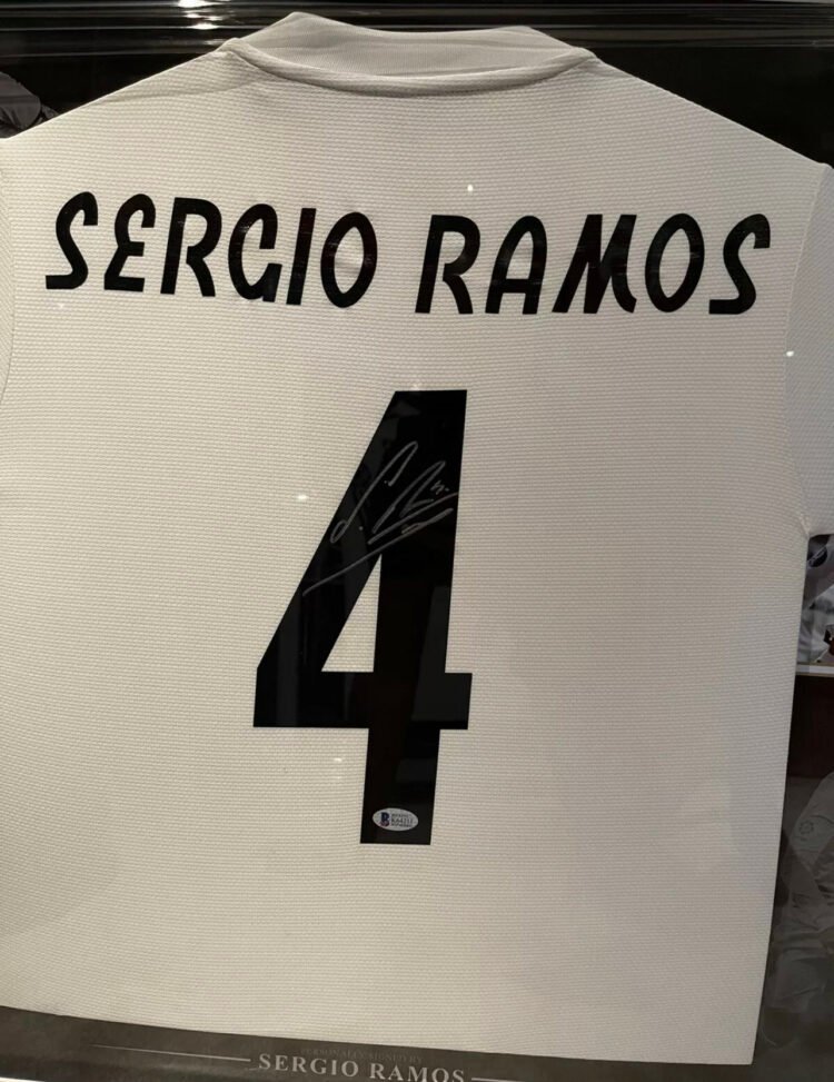 Sergio Ramos signed Real Madrid shirt - Image 2