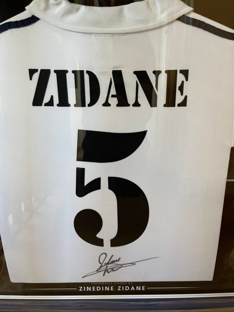 Zinedine Zidane Signed Real Madrid Centenary Shirt - Image 2