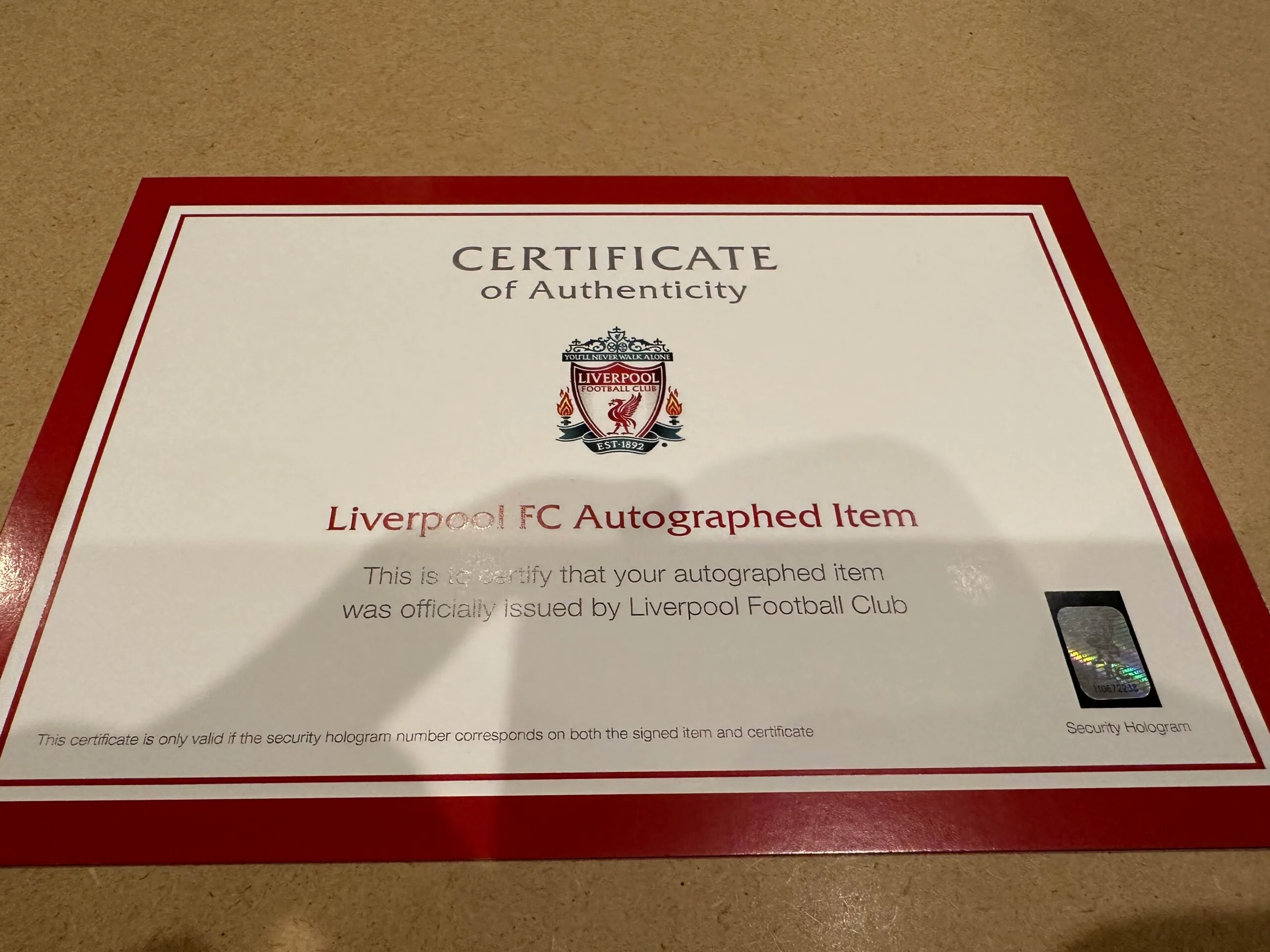 Mohamed Mo Salah signed 2022/23 Liverpool shirt. Limited Edition of 100 - Image 8