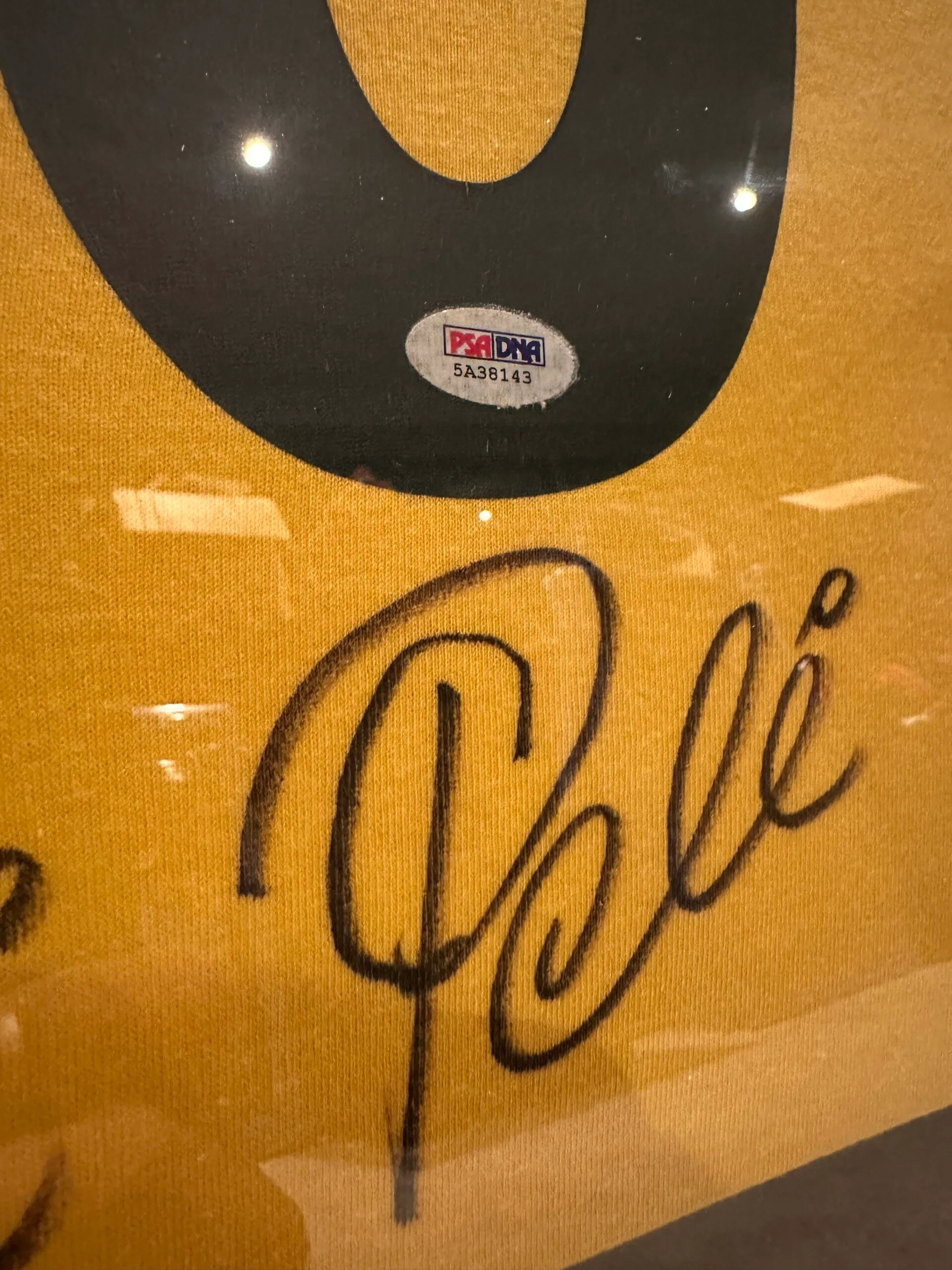 Rei Pele signed Brazil shirt PSA DNA - Image 4