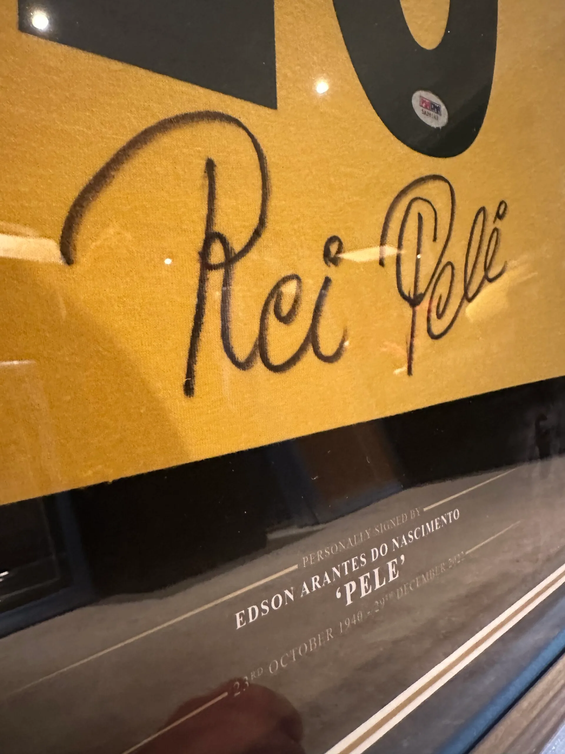 Rei Pele signed Brazil shirt PSA DNA - Image 5