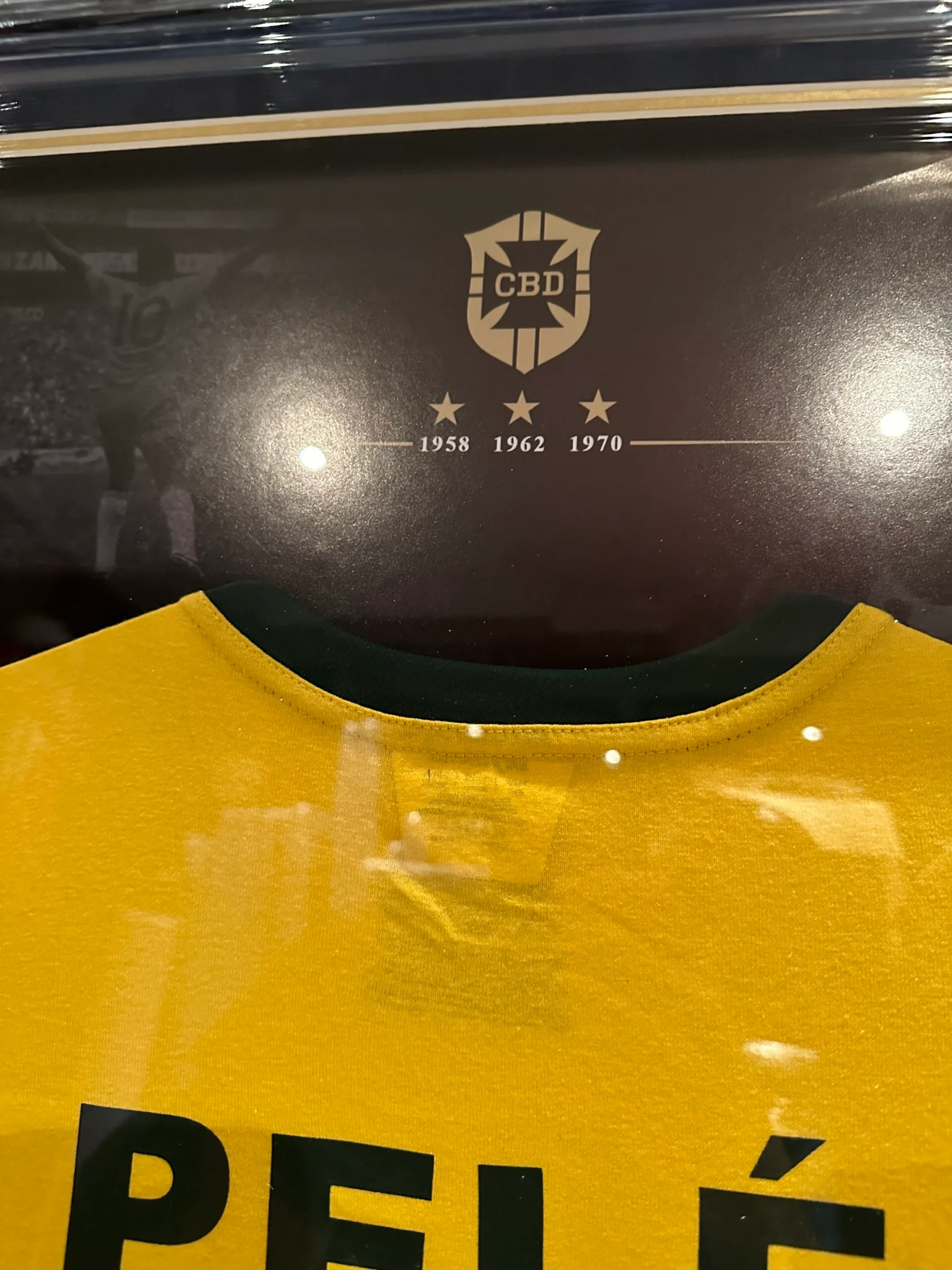 Rei Pele signed Brazil shirt PSA DNA - Image 7