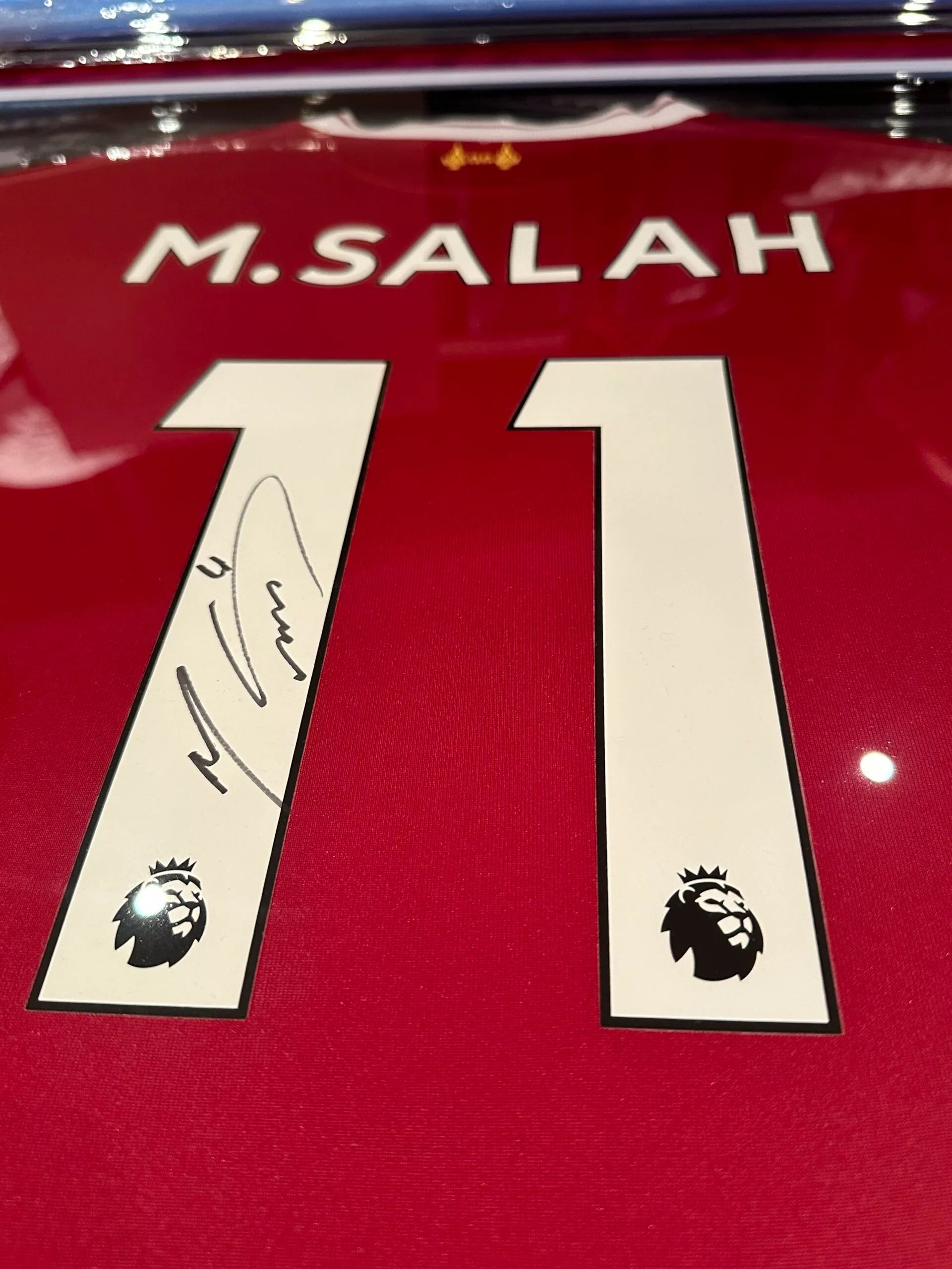 Mo Mohamed Salah signed Liverpool 2017/18 shirt debut season Official COA - Image 7
