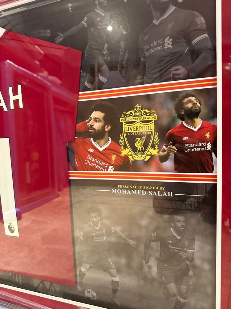 Mo Mohamed Salah signed Liverpool 2017/18 shirt debut season Official COA - Image 4