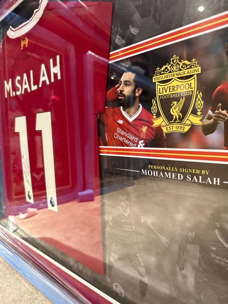 Mo Mohamed Salah signed Liverpool 2017/18 shirt debut season Official COA - Image 3