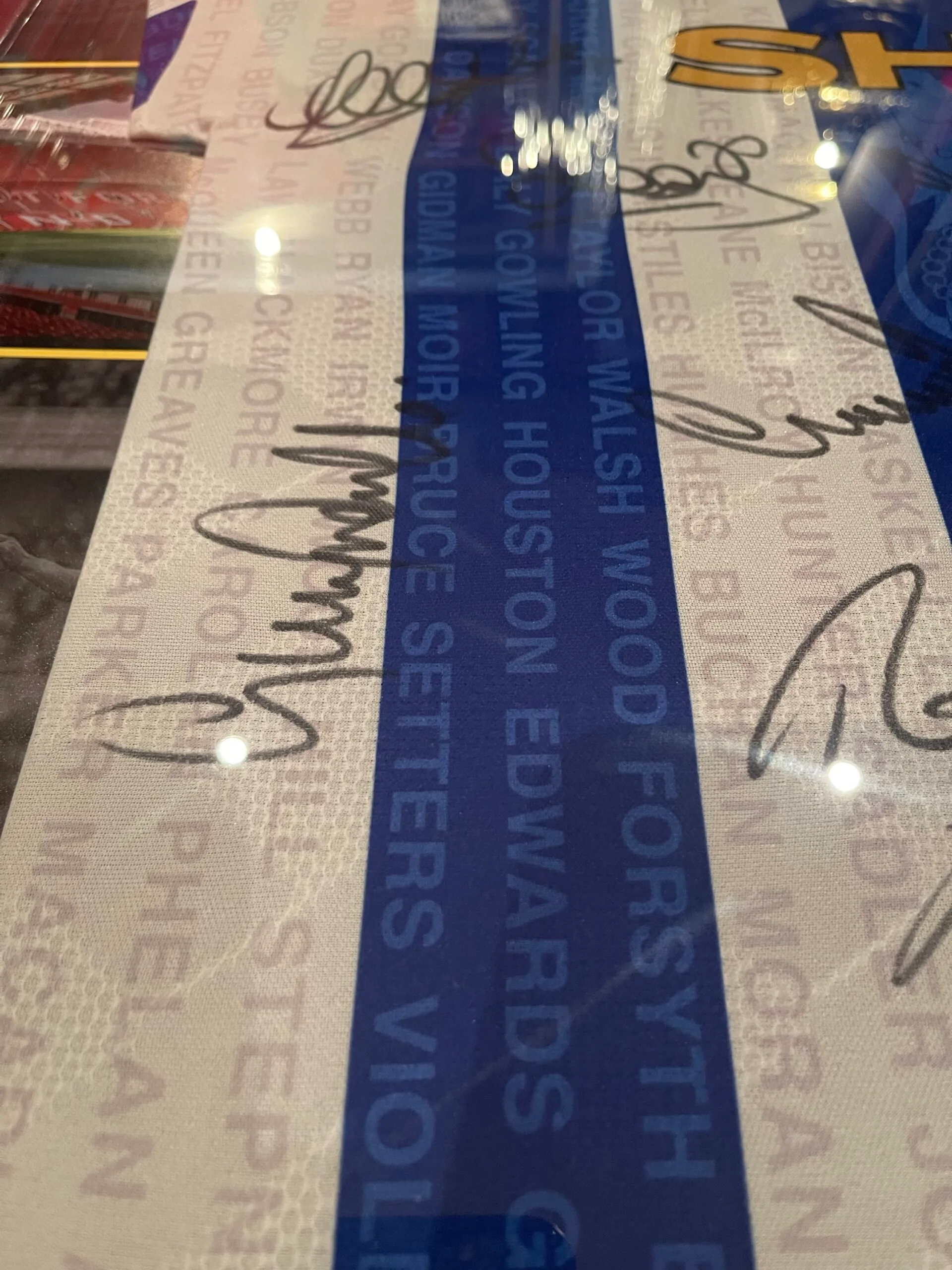 Manchester United 1994/96 signed away 3rd shirt RARE - Image 10