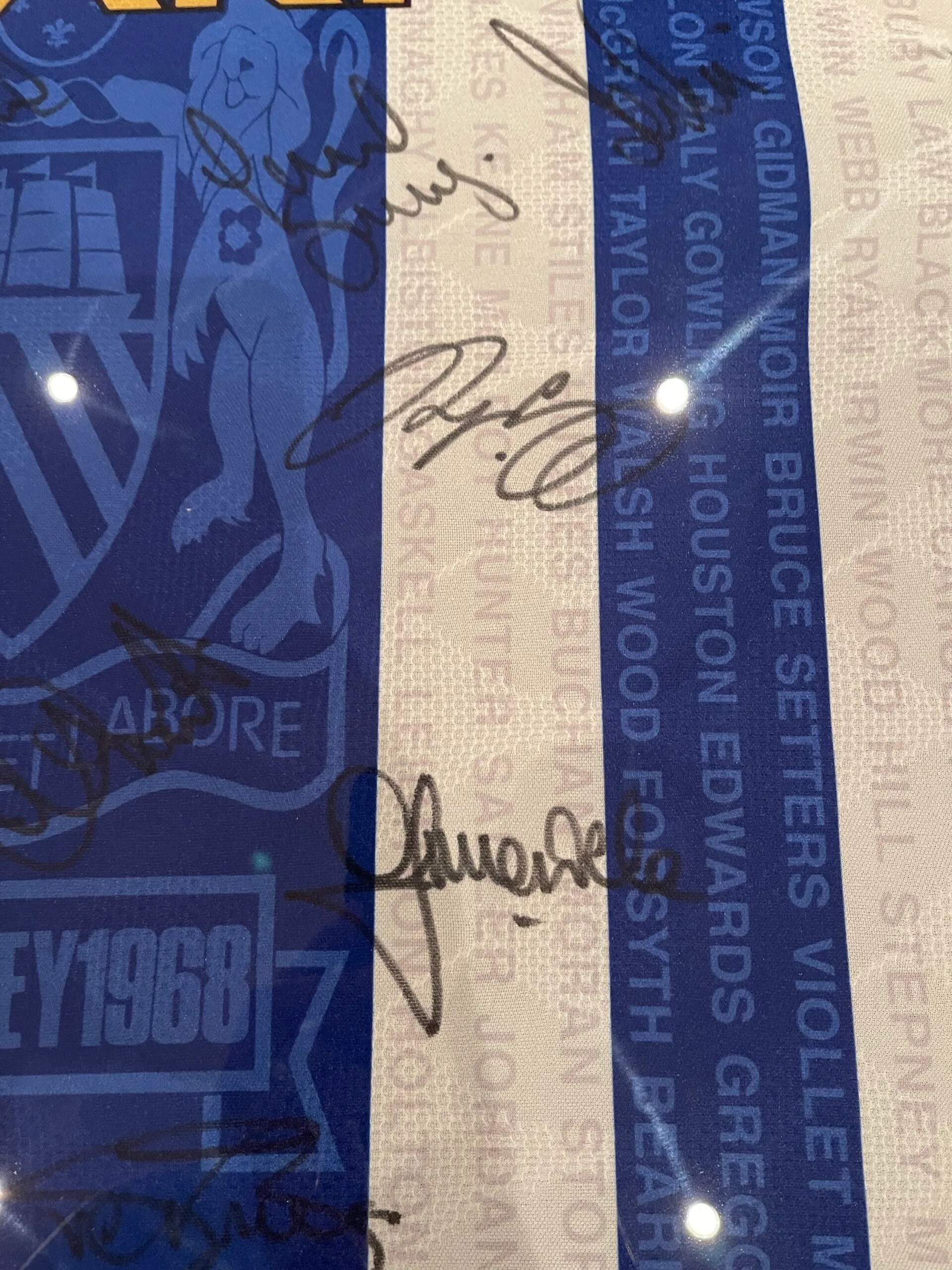 Manchester United 1994/96 signed away 3rd shirt RARE - Image 7