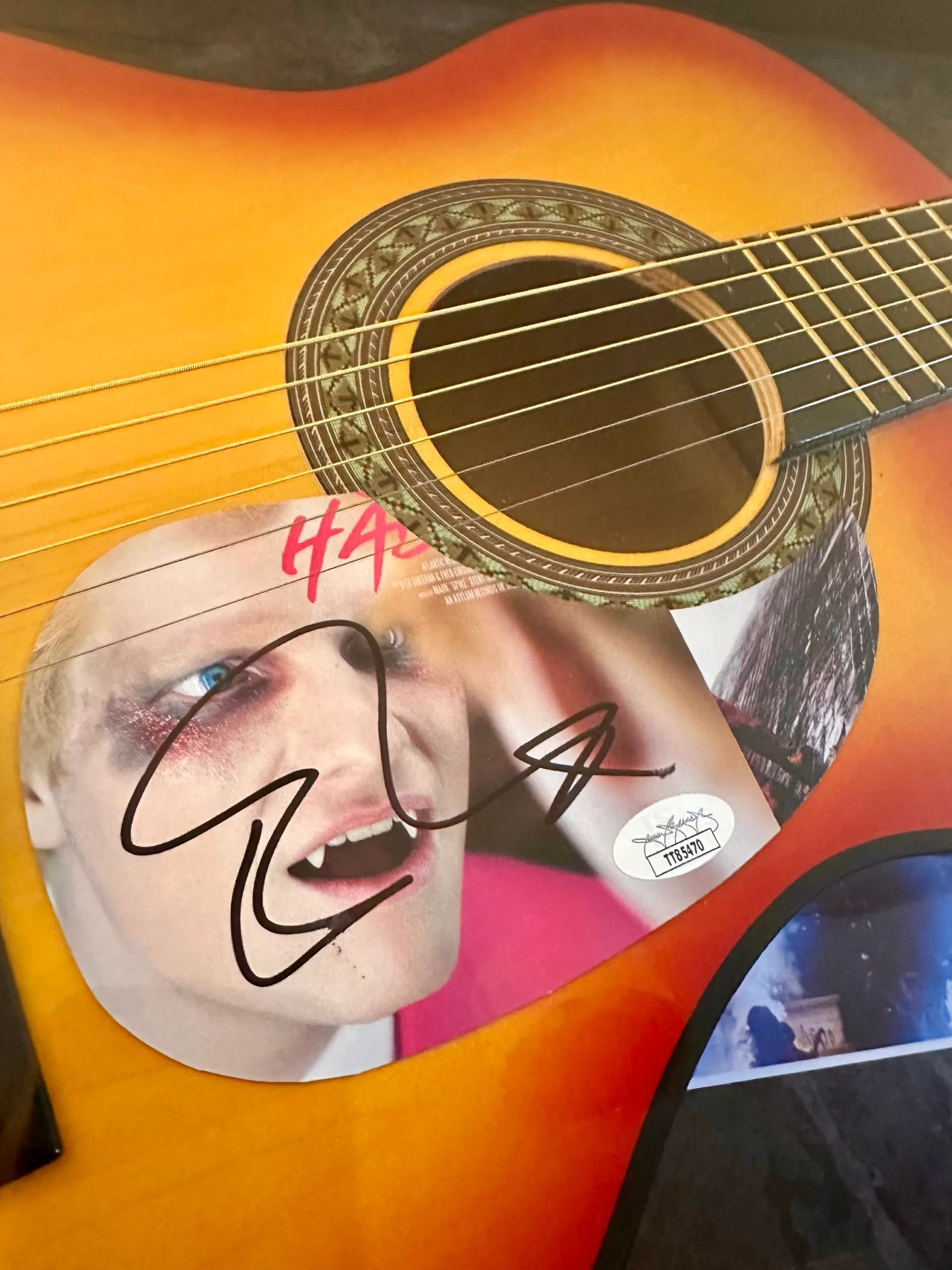 Ed Sheeran signed guitar - Image 2