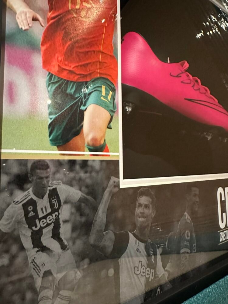 Cristiano Ronaldo CR7 signed boot - Image 9