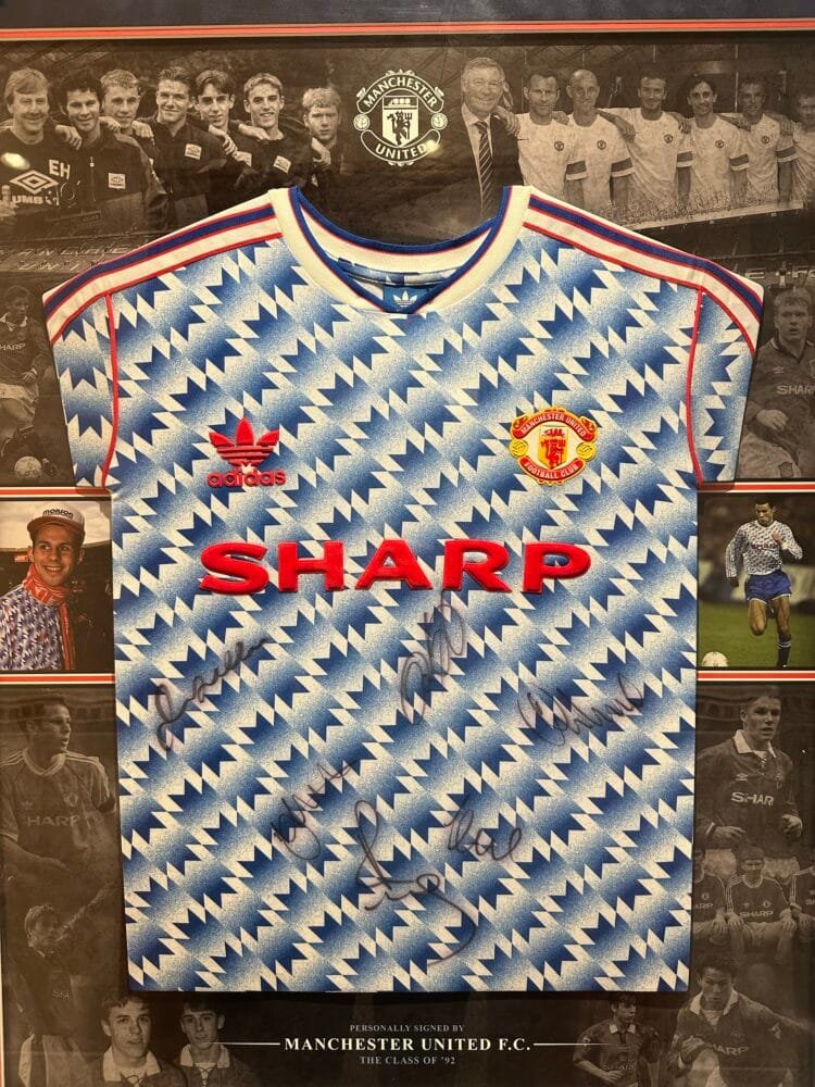 Manchester United Class of '92 signed shirt