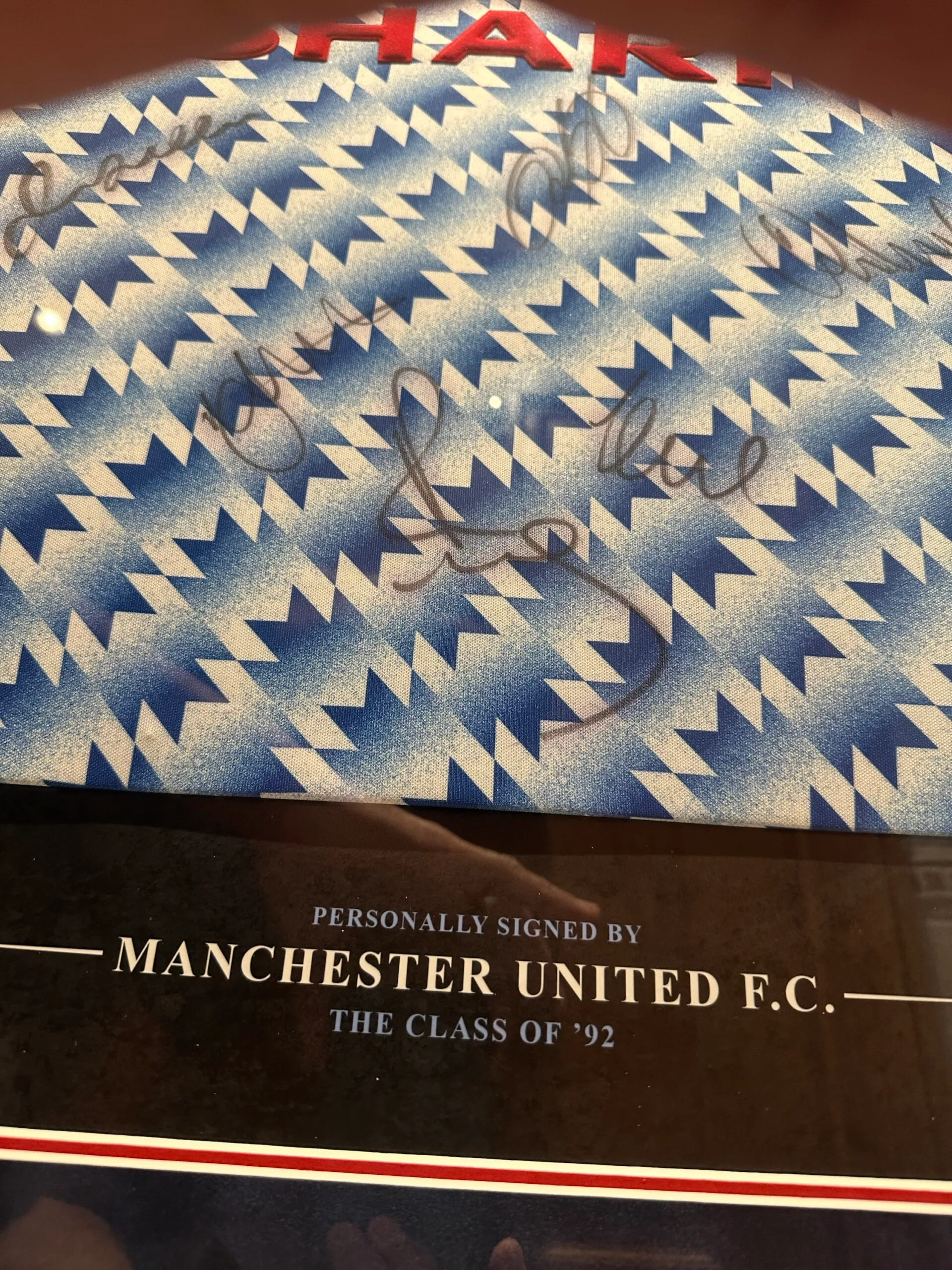 Manchester United Class of '92 signed shirt - Image 11