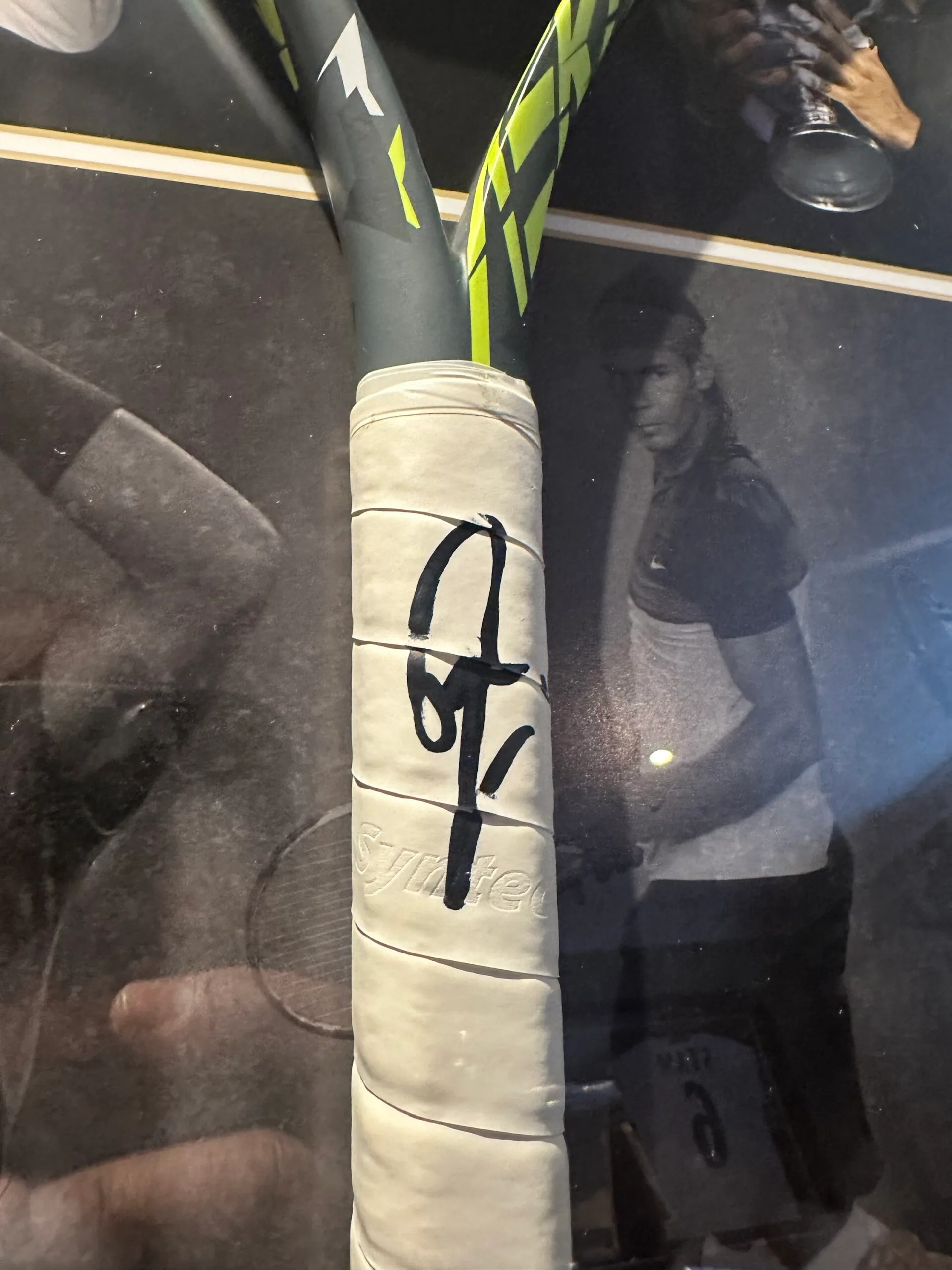 Rafael Rafa Nadal signed Babolat tennis racket - Image 9