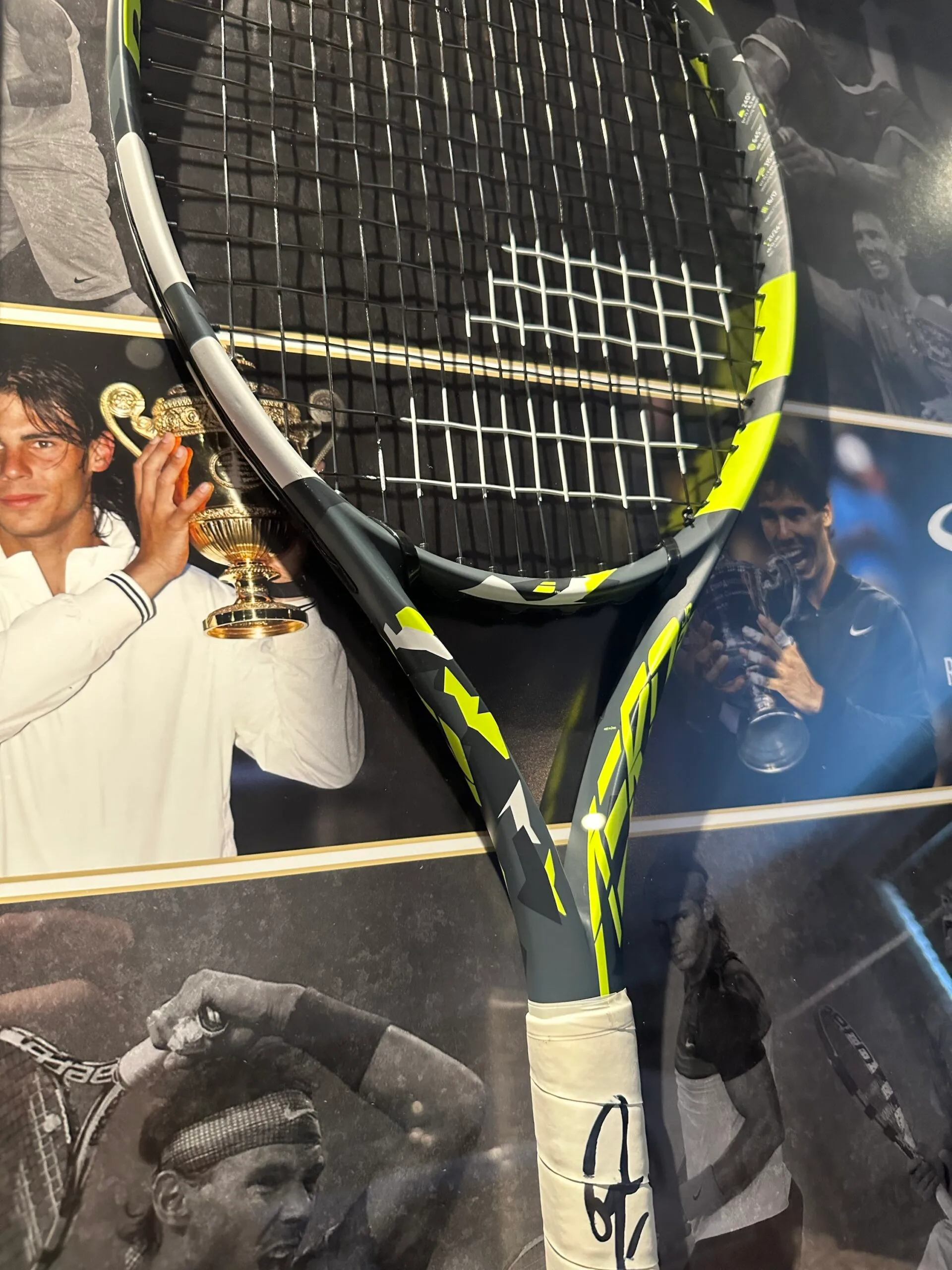 Rafael Rafa Nadal signed Babolat tennis racket - Image 8