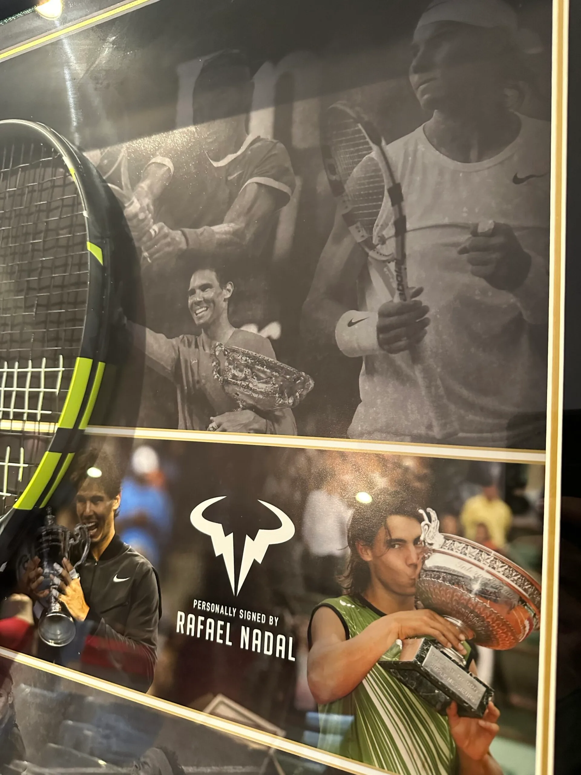 Rafael Rafa Nadal signed Babolat tennis racket - Image 6