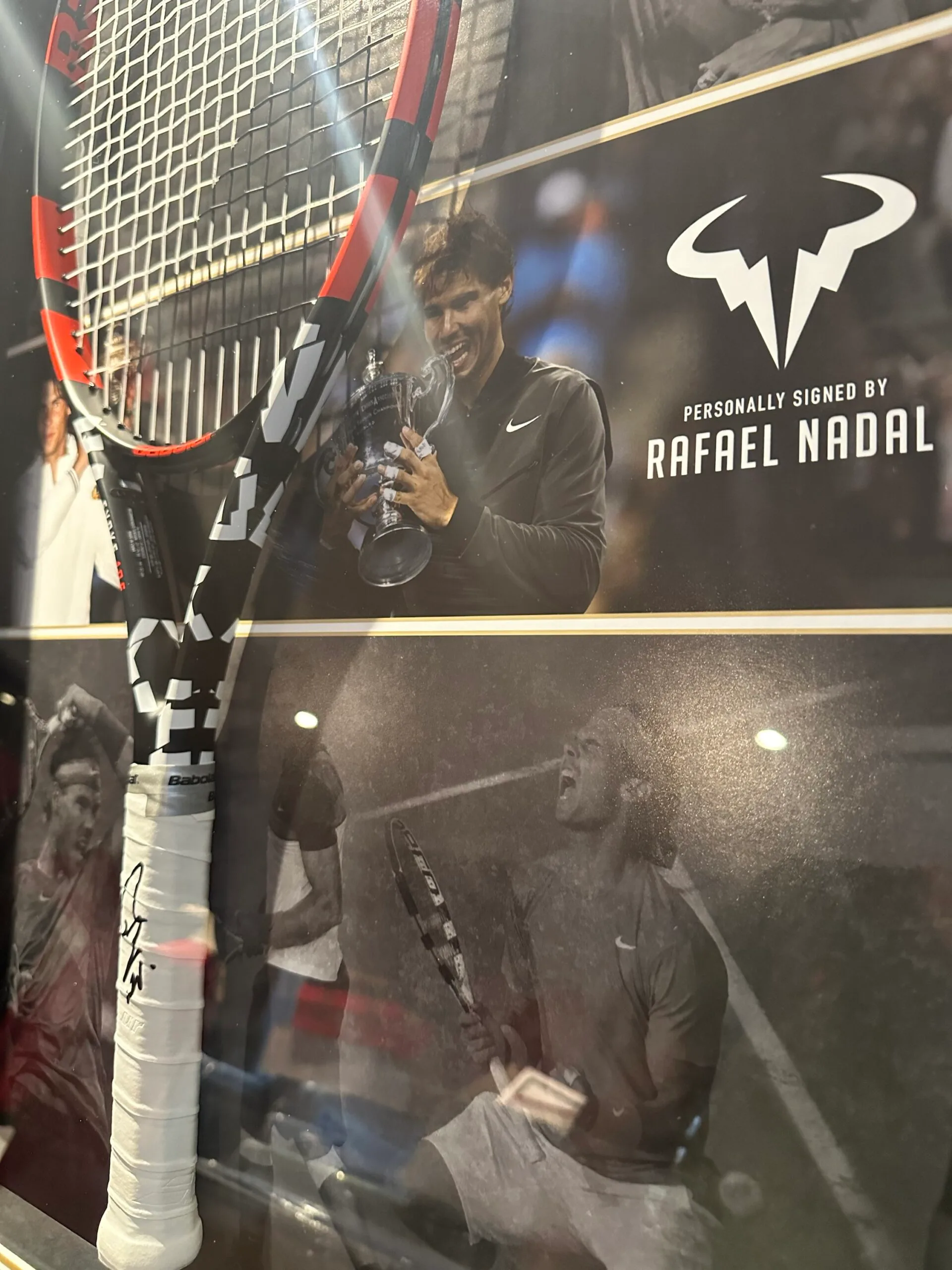 Rafael Rafa Nadal signed Babolat tennis racket - Image 3