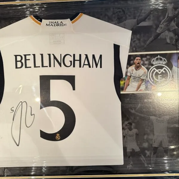 Jude Bellingham signed Real Madrid shirt