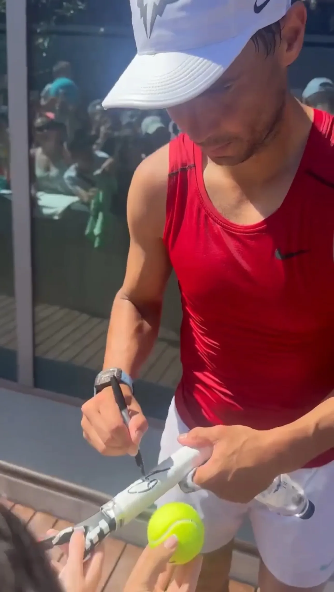 Rafael Rafa Nadal signed Babolat tennis racket - Image 12