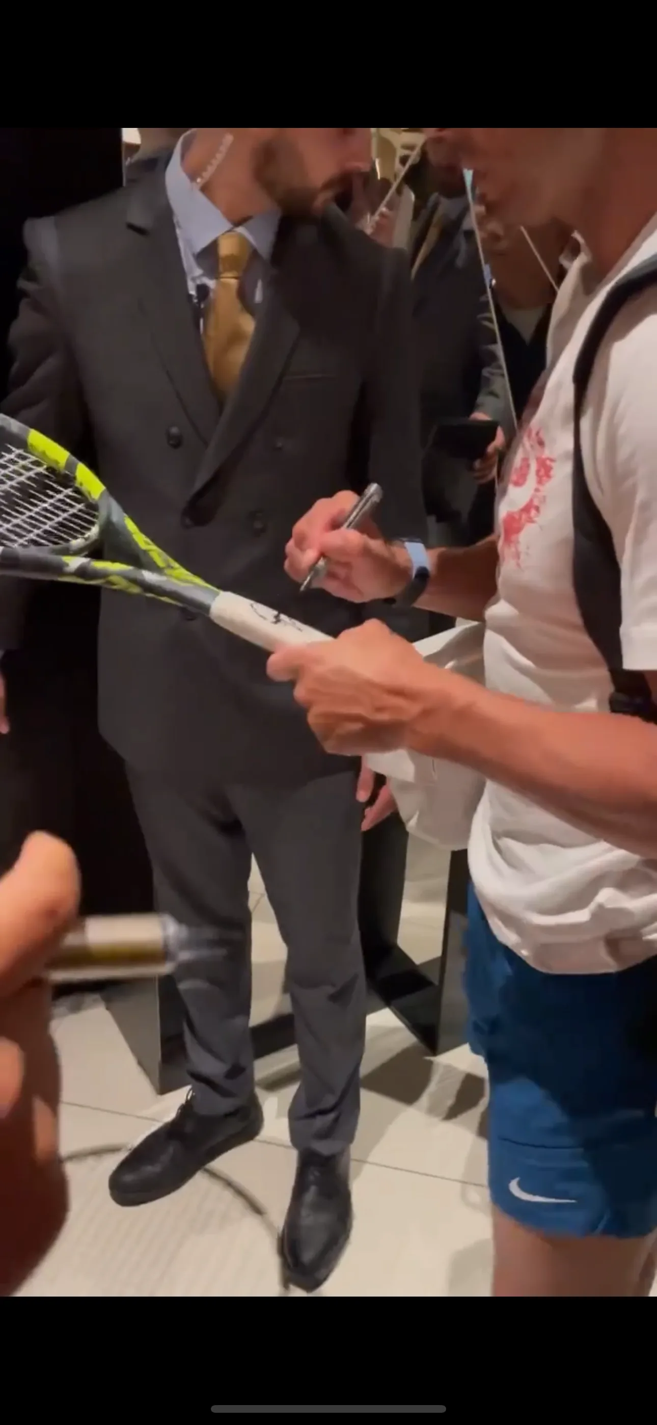 Rafael Rafa Nadal signed Babolat tennis racket - Image 11