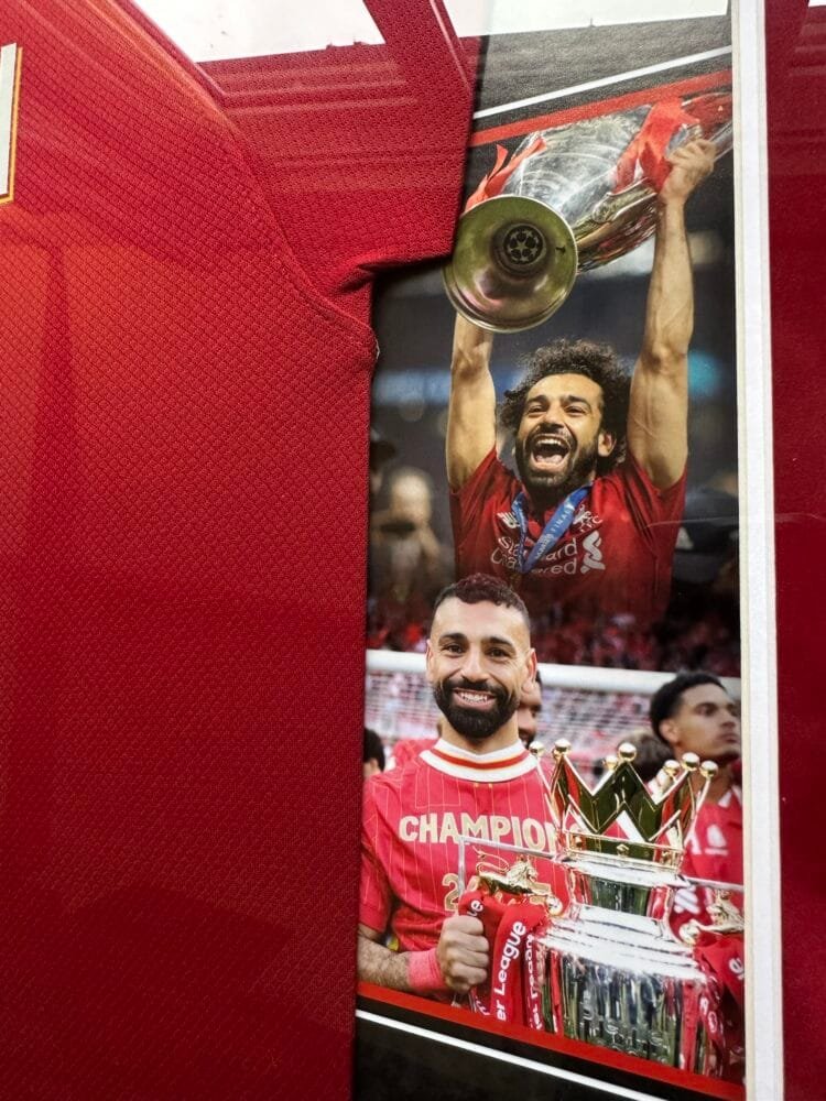 Mohamed Salah signed Liverpool shirt Official COA - Image 5