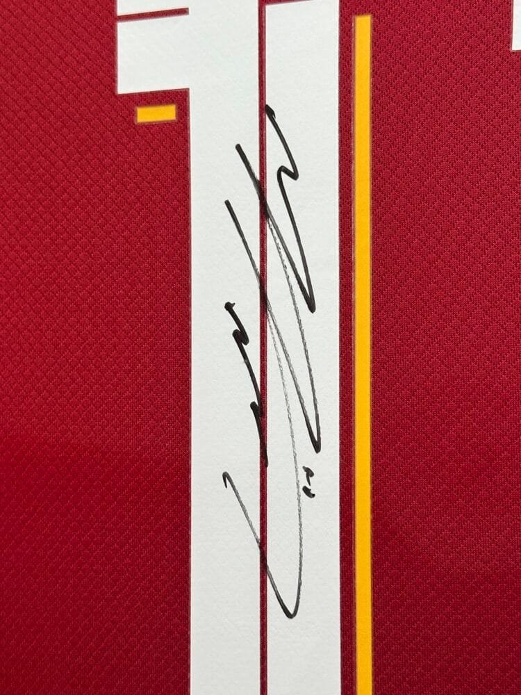 Mohamed Salah signed Liverpool shirt Official COA - Image 6