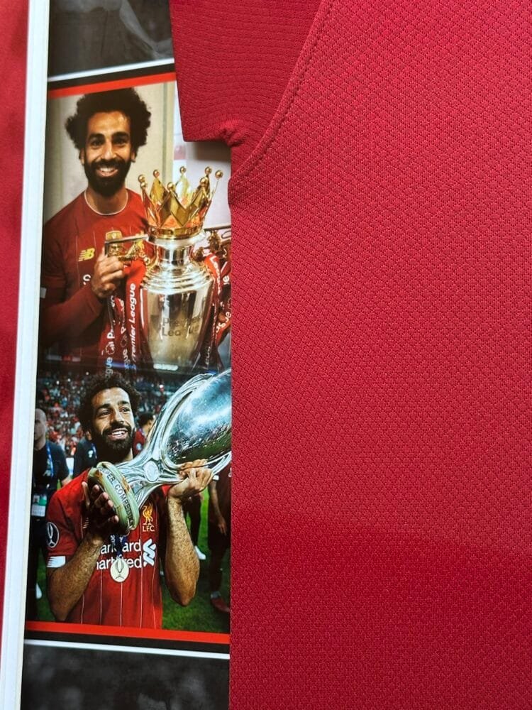 Mohamed Salah signed Liverpool shirt Official COA - Image 7